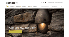 Desktop Screenshot of hunzalighting.com